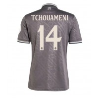 Maglia Calcio Real Madrid Aurelien Tchouameni #14 Terza Divisa 2024-25 Manica Corta